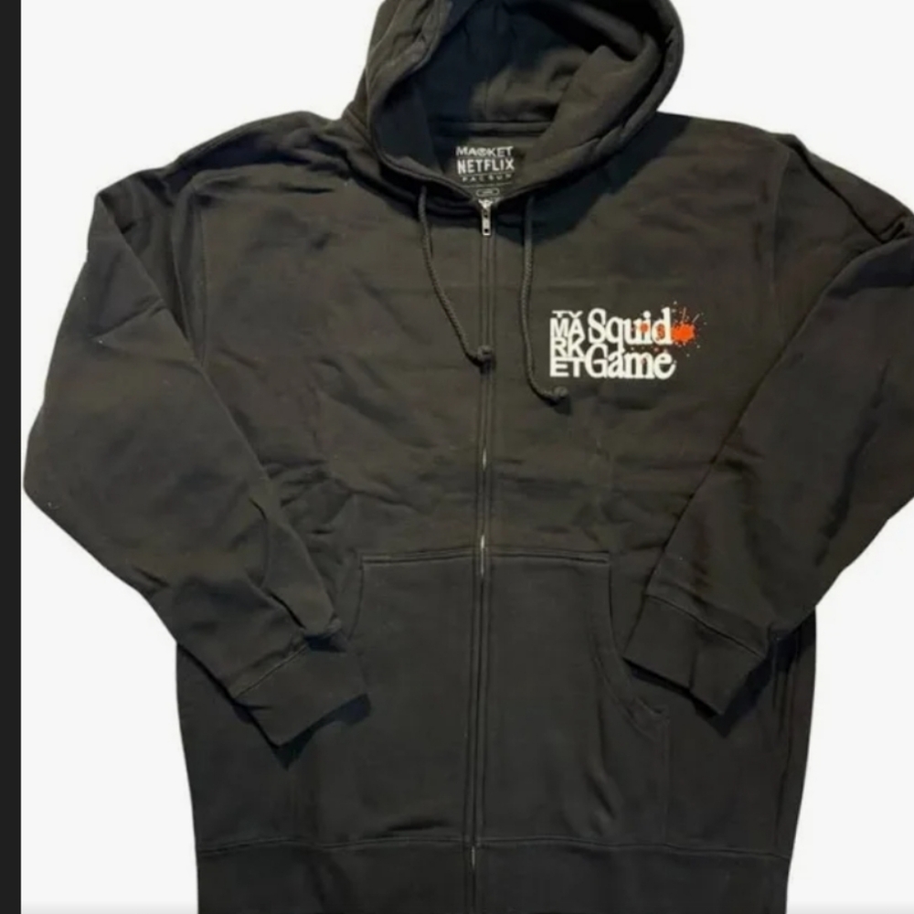 Market x Squid Game x PacSun Black Hoodie